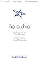 Like a Child Two-Part Mixed choral sheet music cover